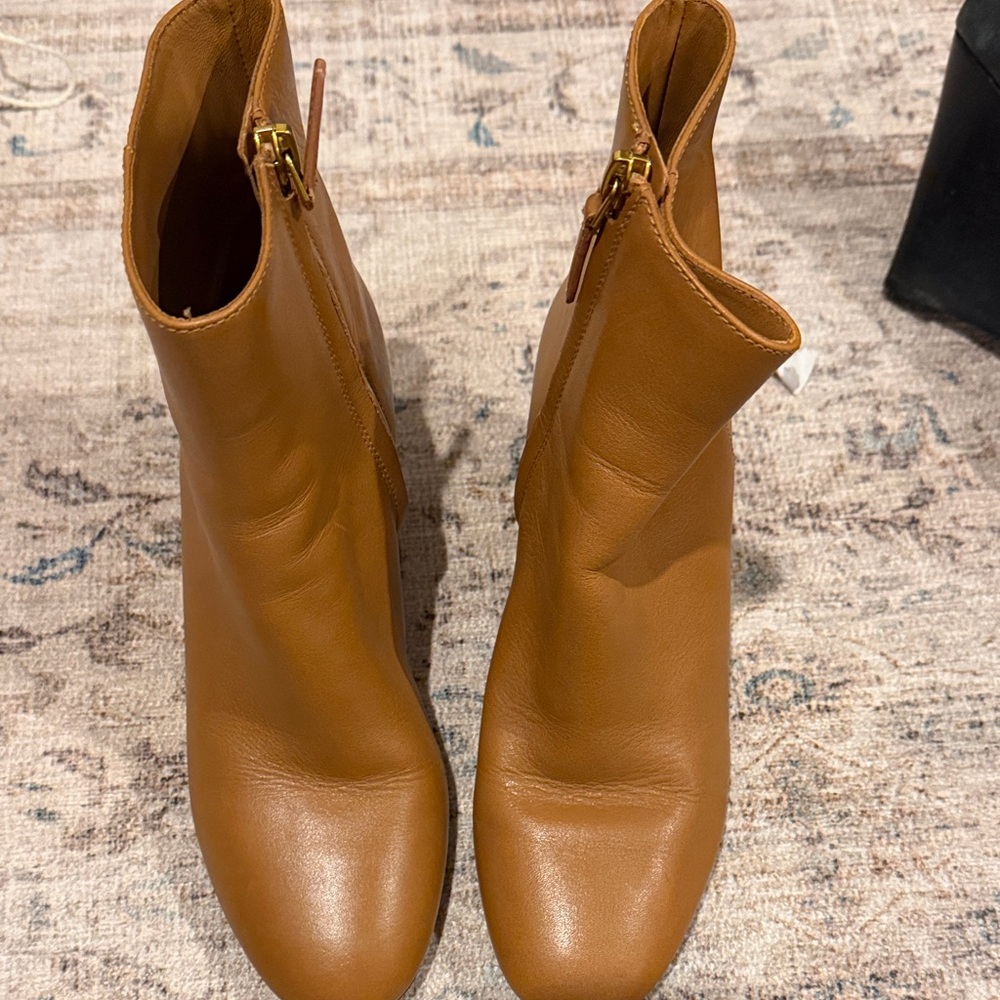 Tory Burch Tan Ankle Booties